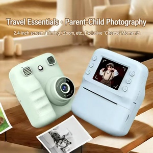 Câmera Infantil Tudo-em-Um com Sensor CMOS, Vídeo Full HD e Reprodutor de Música MP3, Mini Impressora de Fotos Portátil para Crianças - Product Image 2