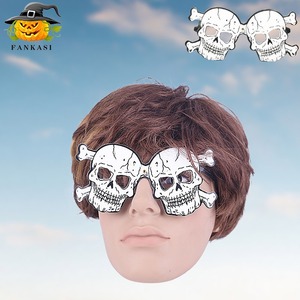 Gafas de Papel Fantasma, Accesorios de Disfraces de Halloween, Máscaras Divertidas para Fiestas - Product Image 5
