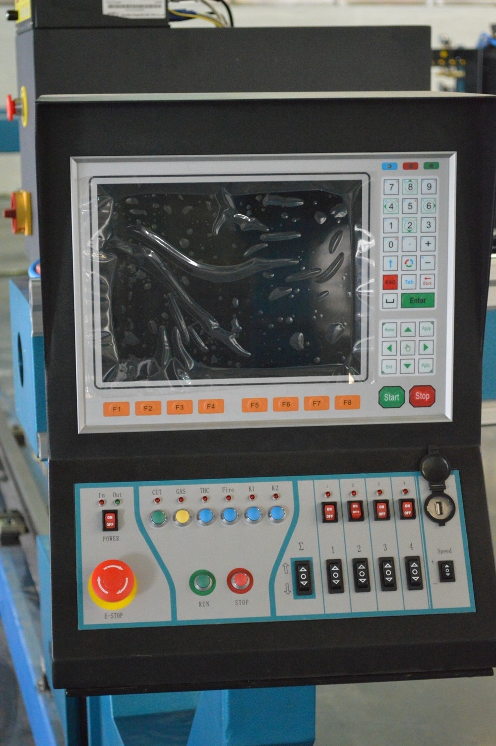 Fabriqué en chine Robuste de Plasma De Portique Découpeuse de Flamme Pour le MS En Aluminium