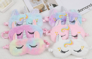 <span class=keywords><strong>Antifaz</strong></span> <span class=keywords><strong>de</strong></span> Peluche con Diseño <span class=keywords><strong>de</strong></span> <span class=keywords><strong>Unicornio</strong></span> <span class=keywords><strong>para</strong></span> <span class=keywords><strong>Niñas</strong></span> y Jóvenes, Personalizable con Logotipo, Bloquea la Luz - Product Image 5