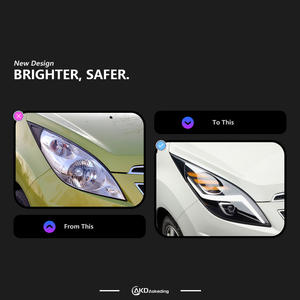 Feux de voiture pour <span class=keywords><strong>Chevrolet</strong></span> Spark Phare LED 2008-2018 Phare Spark GT Phares Projecteur Drl Accessoires automobiles - Product Image 2