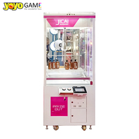 Machine de jeu d'arcade japonaise à double grue avec accepteur de billets, attrape-OVNI pour 1 joueur, machine distributrice de prix multi-joueurs