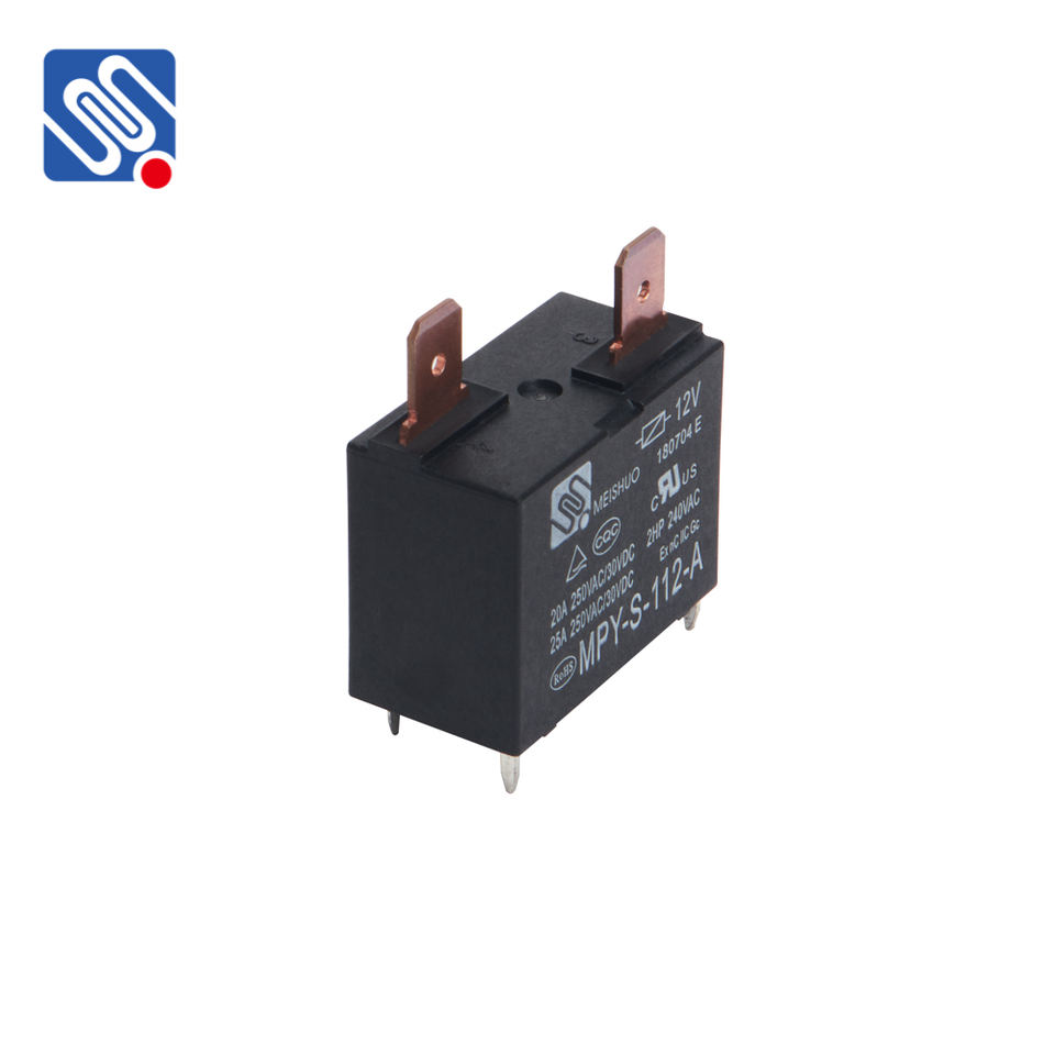 Meishuo MPY-S-112-A 20A HF102F Relay for Air Conditioner 1A Contact Form Switch for Protective and PCB Usage