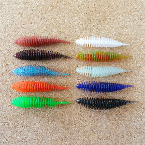 Esca da pesca in silicone all'ingrosso 40mm/60mm vite in plastica morbida <span class=keywords><strong>esche</strong></span> da nuoto <span class=keywords><strong>esche</strong></span> da verme softlure per basso - Product Image 4