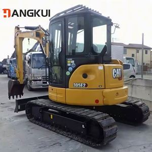 Excavatrice sur chenilles hydraulique CAT 305E2 d'occasion à vendre, 5 tonnes, 95% neuve, originale, avec EPA CE, mini-excavatrice originale CAT305E2 - Product Image 2