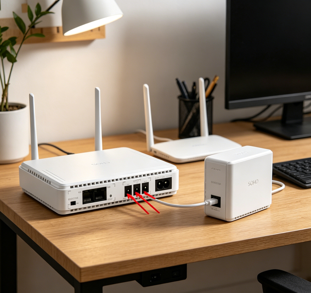 Router UPS Congo Market Mini DC UPS 21W for Internet Instability Wifi Modem ONU Factory Direct Supply