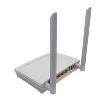 Terminal Jaringan Optik Xinsuhang GM220-S XPON ONU GPON EPON WiFi4 2.4GHz 1GE 3FE 1POTS USB FTTH untuk Rumah dan Kantor