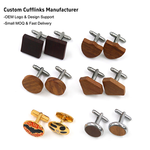 Factory Personalize da uomo accessori per gemelli con logo personalizzato gemelli da uomo - Product Image 5