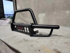 Barra Bull Bar Paraurti Anteriore in Acciaio Verniciato a Polvere per Elettroforesi per <span class=keywords><strong>Porsche</strong></span> <span class=keywords><strong>Cayenne</strong></span> - Product Image 5