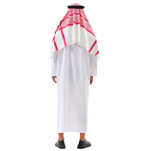 <span class=keywords><strong>Traje</strong></span> Informal Estilo Árabe de Oriente Medio, Túnica de Poliéster para Hombres y Mujeres, Ropa Diaria Musulmana - Product Image 3