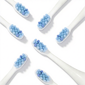 Têtes de brosse à dents de rechange personnalisables OEM pour adultes, à poils moyens en cellulose, pour la maison, l'extérieur et l'hôtellerie - Product Image 1
