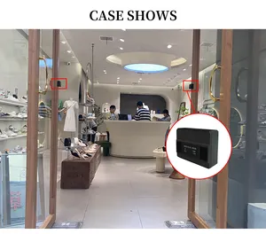 FOORIR People Counting System Without Camera Automatic Visitor Counter Infrared Indoor People Counting Sensor