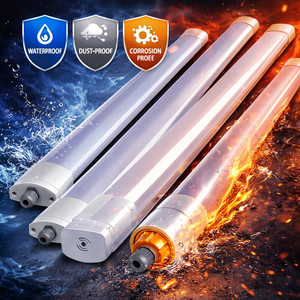 Lampu LED Tri Proof T8 untuk Parkir Darurat, Daya 40w 50w 60w, Panjang 3ft 4ft 5ft, Bersertifikasi CE ul Etl Ip65 - Product Image 2
