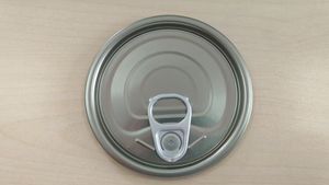 Offre Spéciale personnalisé prix usine EOE couvercles en étain peut boucher livraison rapide fer blanc facile extrémité ouverte 401 pour tomates en conserve - Product Image 2