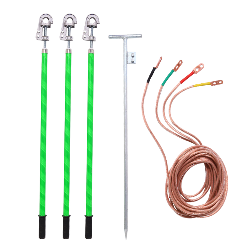 Highquality safety ground wire and ground rod for power grounding