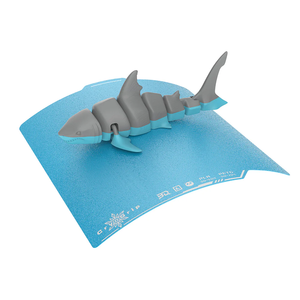 Pelat Cetak BIQU Panda CryoGrip Pro Glacier 257x257mm Tekstur Halus PEI Spring Steel untuk Printer 3D Bambu Lab P1 / X1 / A1 - Product Image 2