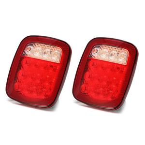 LED Phía Sau Đèn Dừng Tail Xếp Chạy Phanh Giấy Phép Mảng Ánh Sáng Đối Với Jeep Wrangler TJ CJ YJ JK Xe Tải Trailer Thuyền Đuôi Ánh Sáng - Product Image 2