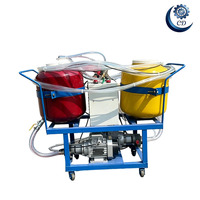 Máquina de pulverización de poliuretano de dos componentes para la construcción de techos de tanques en Brasil, inyector pulverizador de PU local