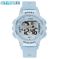 Montres électroniques multifonctionnelles numériques imperméables pour enfants