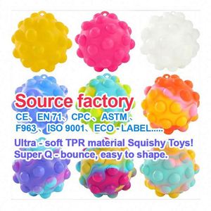 Multi-Function Sensory Lightweight PVC Material Animal Design Custom Logo Keychain <b>Fidget</b> Toys <b>Pack</b> 6 Different Textures Autism - Product Image 6