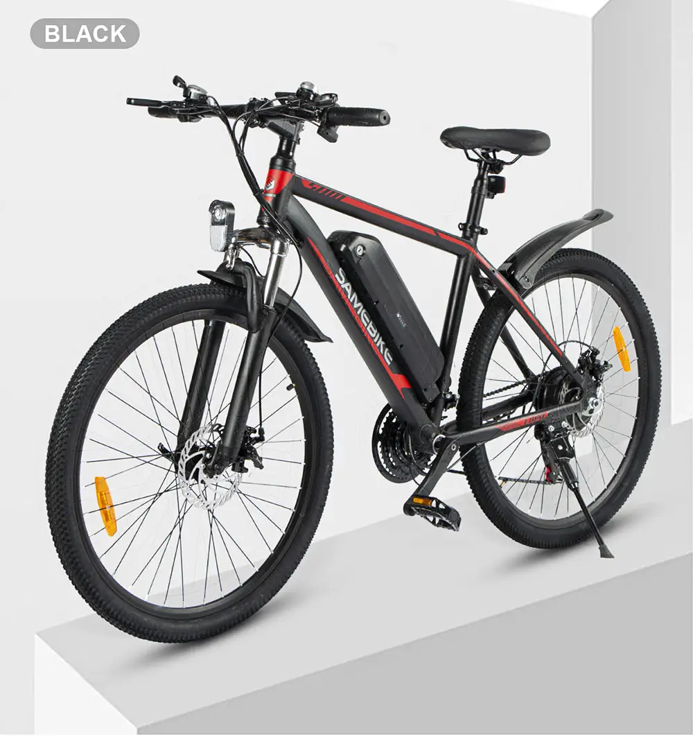 Oyfly sınır ötesi toptan ucuz fiyat SAMEBIKE x26 "elektrikli dağ elektrikli bisiklet 250w elektrikli bisiklet