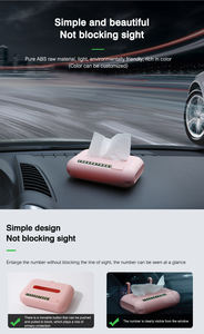 กล่องทิชชู่ขนาดเล็กเรียบง่ายและราคาถูกอุปกรณ์ตกแต่งรถยนต์ใหม่2021 - Product Image 5