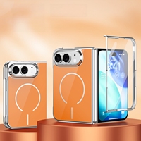 Nouvelle coque de téléphone magnétique en verre, film intégré, pour iPhone 18 Fold / iPhone 18 Duo, protection intégrale pliable
