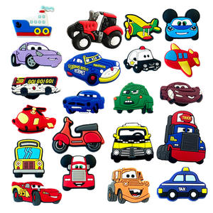 Abalorios <span class=keywords><strong>de</strong></span> PVC para Zapatos con Diseño <span class=keywords><strong>de</strong></span> Coches <span class=keywords><strong>de</strong></span> Carreras <span class=keywords><strong>de</strong></span> Dibujos Animados Famosos, <span class=keywords><strong>de</strong></span> Moda, Estilo <span class=keywords><strong>Anime</strong></span> y Cómic, para Zuecos - Product Image 1