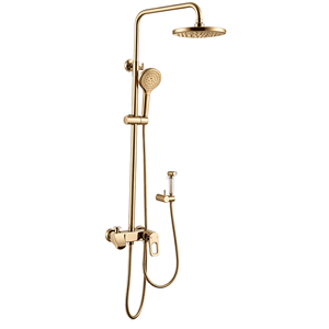 A-grade brass body new style luxurious <b>shower</b> four function bathroom set soft rain <b>shower</b> suitable for family hotel use - Product Image 2