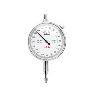 Shanggong Dial Indicator 0-1mm 0.001mm Resolution Pointer Type Mechanical Precision <b>Measuring</b> <b>Tool</b> - Product Image 1