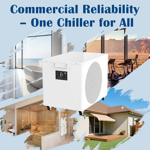 Hi-q nhà sản xuất OEM bơm công nghiệp lạnh Plunge Ice Bath 1.5 tấn nước năng lượng mặt trời hấp thụ Laser máy làm lạnh nước nhỏ - Product Image 6