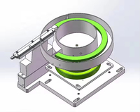 Machine d'alimentation vibratoire automatique, alimentateur personnalisé pour clips de quincaillerie et bouchons de bouteilles pour ligne de production de scellage de bouchons