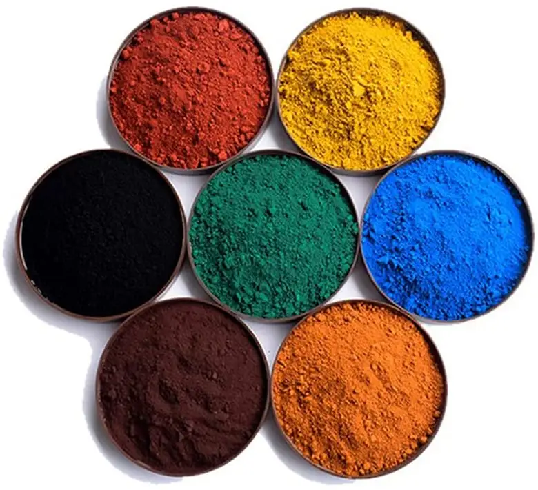 Powder Form Fe2o3 Iron Oxide Yellow/Orange/Red Iron Oxide Pigments for Paints Coating Ink