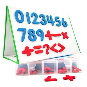 Trẻ em mới của số Sticker từ thẻ không thấm nước EVA bọt số trẻ em nhận thức học tập đồ chơi câu đố cho giáo dục sớm - Product Image 1