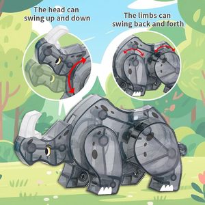 Jouets éducatifs STEM sur le thème des animaux <span class=keywords><strong>de</strong></span> la prairie EPT pour enfants <span class=keywords><strong>de</strong></span> 5, 6 et 7 ans, blocs <span class=keywords><strong>de</strong></span> construction magnétiques - Product Image 4