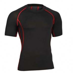 Men's Compression <strong>Activewear</strong> Gym Suit 2-Piece Coat and Long Pant <strong>Supplex</strong> Yoga Set Base Layer Tights - Product Image 3