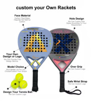 Fabricant chinois de raquettes de padel professionnelles, cadre en aluminium, fibre de carbone, fibre de verre, mousse EVA, légères, portables, forme diamant