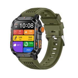 Reloj Inteligente Táctico GPS DF HT36 con Linterna, Pantalla HD de Pulgadas, Llamadas por BT, Monitor de Frecuencia Cardíaca, Oxígeno en Sangre, Monitoreo de Salud, Reloj Inteligente Deportivo - Product Image 4