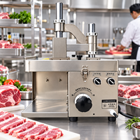 Machine à trancher la viande commerciale, machine à couper le bœuf frais, le porc, l'agneau, équipement automatique de découpe de viande pour boucherie, restaurant