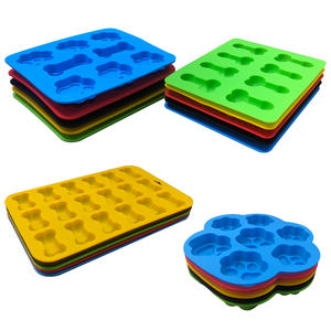 2024 grosir nampan silikon bentuk cakar kucing cetakan kue puding makanan penutup lucu untuk pembuat es krim - Product Image 6