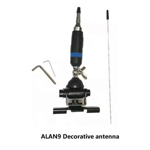 <span class=keywords><strong>Antenne</strong></span> de décoration de voiture mobile de <span class=keywords><strong>fouet</strong></span> en acier ALAN9 de 1.5M 0MHZ pour voiture de camion de SUV avec le support noir RB400 réglable - Product Image 3