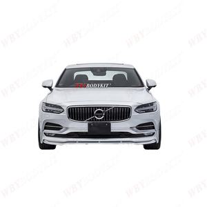 Exterior ERS Body Kits Sport small Circle labio delantero labio trasero cuchillo de aire delantero labio frontal add-on para 2016y <span class=keywords><strong>Volvo</strong></span> <span class=keywords><strong>S90</strong></span> - Product Image 2