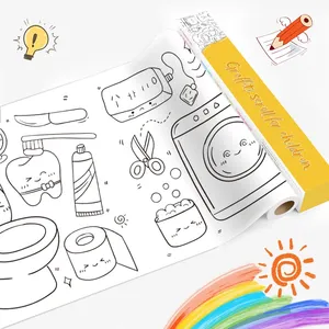 Siêu họa sĩ khổng lồ tường màu cuộn giấy vẽ poster cho Unisex sử dụng được thực hiện ở Chiết Giang - Product Image 6