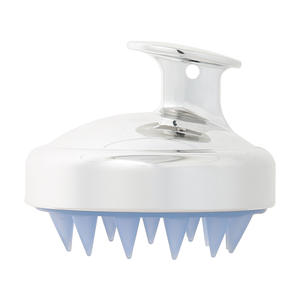 Luma Eco Friendly Wheat Straw Haar Kopfhaut <span class=keywords><strong>Massage</strong></span> gerät Shampoo Pinsel mit weichen langen und flexiblen Silikon borsten Haarpflege - Product Image 5