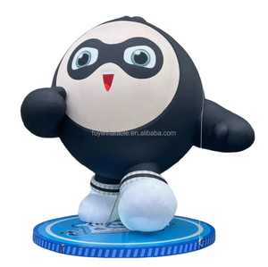 Лидер продаж, надувной игровой талисман, милое гигантское яйцо, детский надувной мультипликационный персонаж для продвижения - Product Image 5