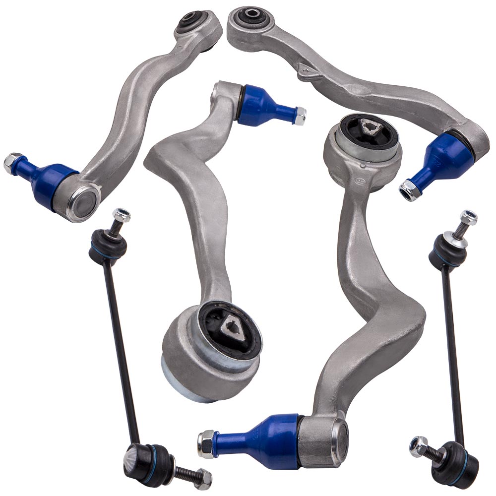 Front Lower Wishbones Control Arm Drop Links Suspension Kit 6 PCS for BMW E60 E61 520 523 525 530 540 Maxpeedingrods Auto Parts Image 1