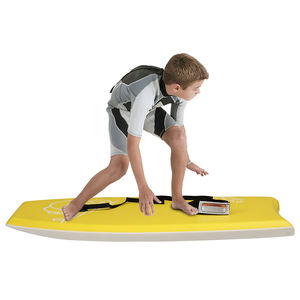Tabla de Surf para Niños y Jóvenes de 37 Pulgadas, Amarilla, 25 kg, para Actividades Acuáticas - Product Image 1