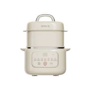 Cuisinière électrique intelligente et silencieuse pour la maison, capacité 1L, 260W, cuve intérieure en céramique, cuve extérieure en plastique, contrôle numérique du minuterie - Product Image 6