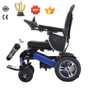 Frenado inteligente Silla de ruedas eléctrica completamente automática Vehículo de movilidad ligero y plegable para ancianos discapacitados - Product Image 1