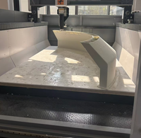 Imprimante 3D industrielle grand format 2000x3000mm, taille personnalisable, haute précision, machine FDM, moteur à commande automatique pour le moulage